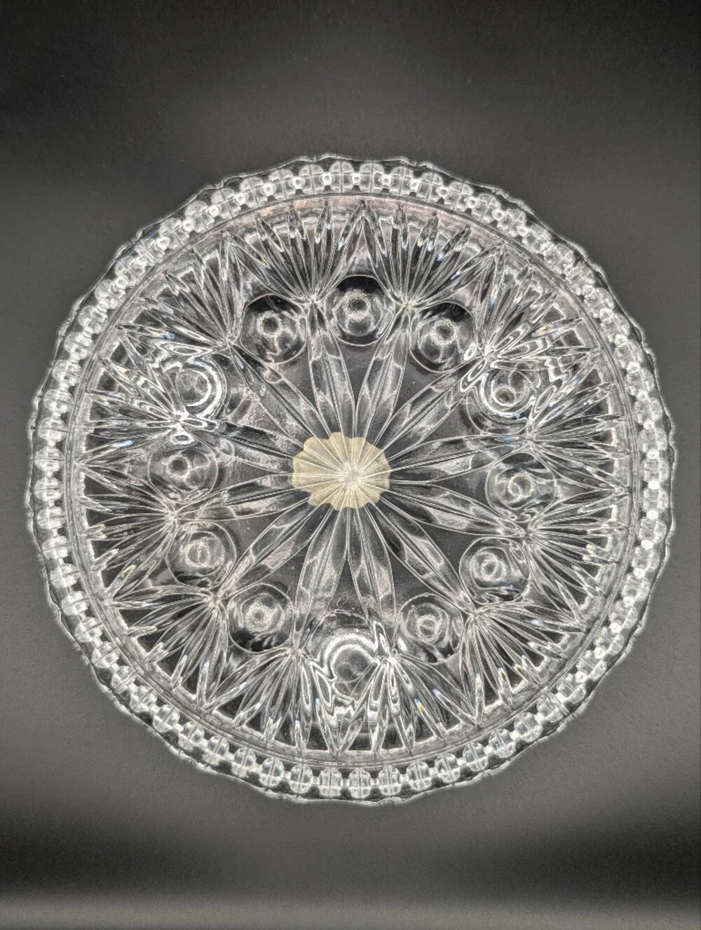 Princess House by Fostoria Crystal Candle Holder